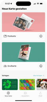 Ein Screendesign von treatfuls ist dargestellt, das dem User schnell zu verstehen gibt, dass es sich um vegane Snacks mit nachhaltigen Verpackungsdesigns handelt.